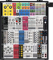 03 - 2nd Stage - 19" 84HP Suitcase - (KSPro = Clock Source, Sequencer, MIDI2CV)