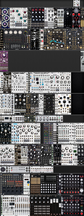 All modules stacked up