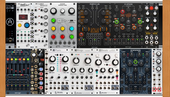 Arturia Rackbrute 6u with Minibrute 2s