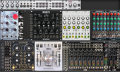 My wormy Eurorack