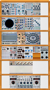 Buchla 15U + 6U + 3U + 4U Quadraphonic