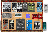 My GTR / BASS VI Noisy Chaotic CT5 CRF CF QUAD4.1 Pedalboard