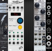 My sunburnt Eurorack
