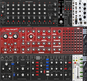 My reddish Eurorack