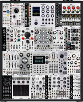 My unkempt Eurorack (copy) (copy)