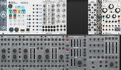 My clockwise Eurorack