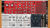 Arturia Rackbrute 6u with Minibrute 2s (copy)