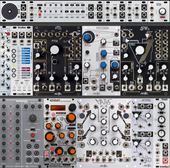 mini granular and drum synth