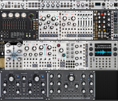My real Eurorack case 1
