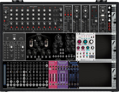 My 3-tier Moog Rack