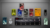 My fourfold Pedalboard