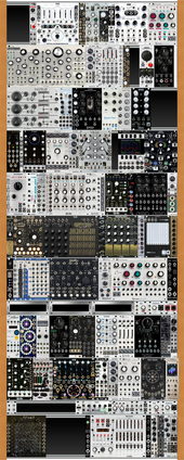 DKrack - 18U + 6U + 1U + palette Actual Oct 2021