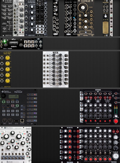Modules not in the rack currently