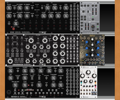My flashy Eurorack