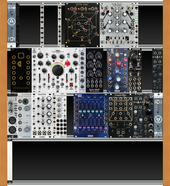 Current Rack (Arturia Rackbrute 6u, 3u, &amp; Nifty Case)