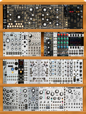 12U 336HP Eurorack Modular Wood Case VC-010