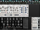 My lighted Eurorack