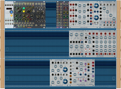 My sculptured Eurorack