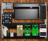 My ganoid Pedalboard
