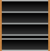 Kosmikos' shelf rack