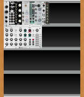 My sheltered Eurorack (copy) (copy)