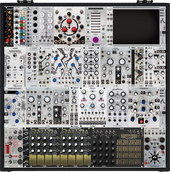 My bleached Eurorack