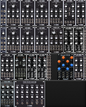 My AJH moog style Eurorack