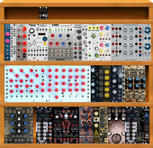 My halftone Eurorack (I have no idea what I'm doing!)