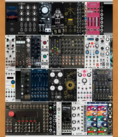 My sequined Eurorack