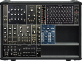 MU moog + seq + mixer