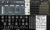 My jewelled Eurorack