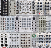 My sunburnt Eurorack