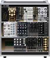 2 cases  DOEPFER A-100 2000mA @ +12V, 1200mA @ -12V, 4000 mA @ +5V + Cr8Audio NiftyCASE 500mA of +12v, 500mA -12v, and 500mA +5v