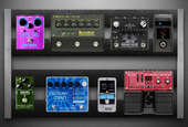 My spindling Pedalboard