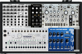 My bleached Eurorack