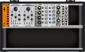 My bleached Eurorack