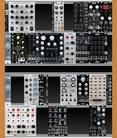 .2022 - Rackbrute 6U+6U, LEFT PAIR