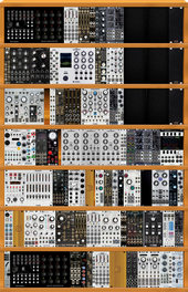 XXX STUDIO RACKS Custom Build 126 x 4 Plus Doepfer 84 x 3 Complete December 24, 2022