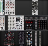 My lowly Eurorack