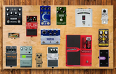 My WIP Pedalboard v3b - ampless