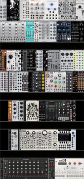 2x TipTop Mantis + 2x Behringer Rack + Behringer Rack 104