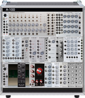 my first techno producing rack