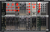 AI Synthesis Store Rack Black and Silver