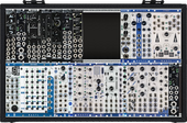 Bastl DIY Modules Rack Black and Aluminum