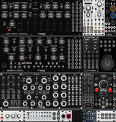 My bulgy Eurorack