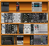 My unstacked Eurorack
