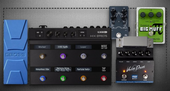 My crackle Pedalboard