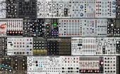 My pockmarked Eurorack