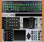 My flowing Eurorack