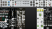 My untrimmed Eurorack